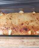 Torta de plátano maduro con queso 🧀