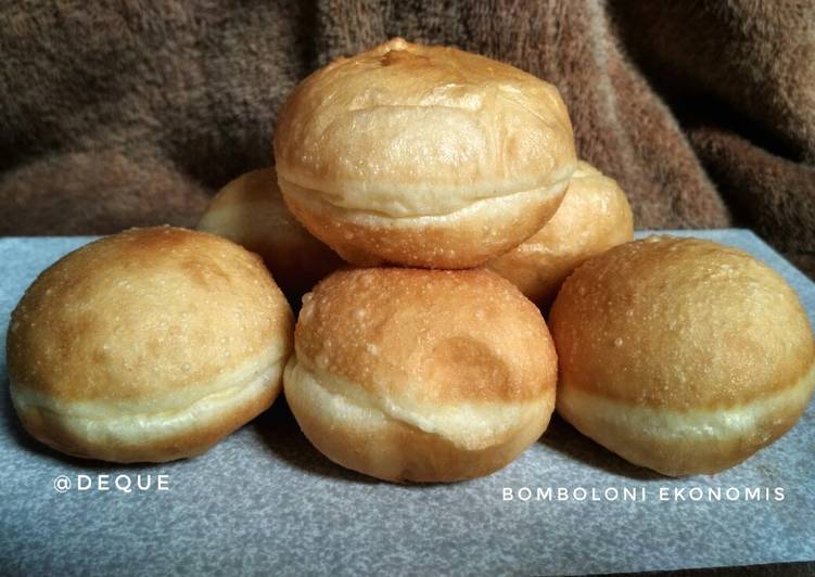 Donat empuk ekonomis, 1x proofing