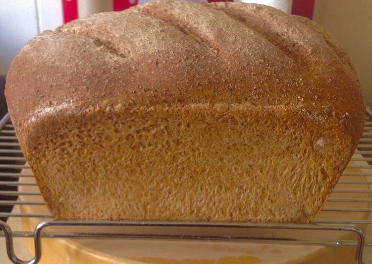 Recipe of Perfect Stone ground whole wheat artisan bread