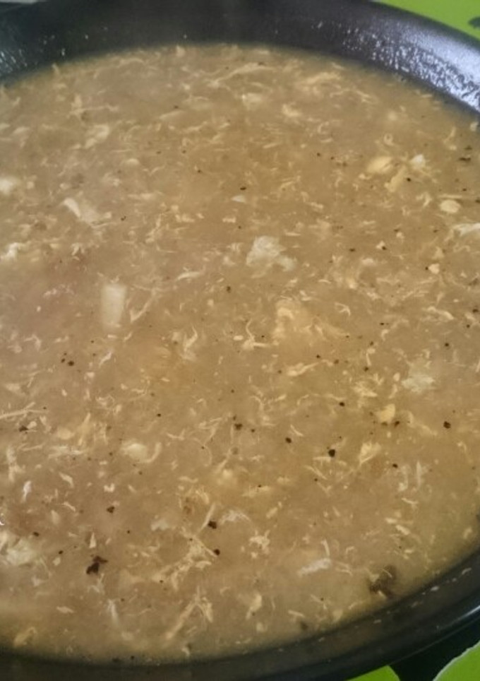 Una foto de Sopas de ajo de pudientes. Bychusmi