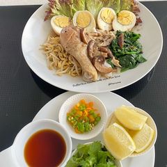 Stuffed Rice Noodles Rolls With Five Spice A picture of Stuffed Rice Noodles Rolls With Five Spice.