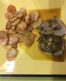 Peceto a la mostaza con papas al horno!!!