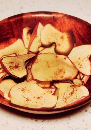 Una foto de Snack de manzana y canela
