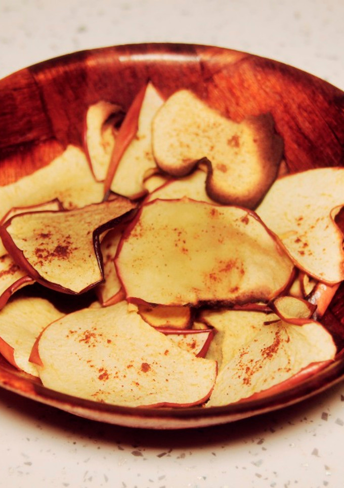 Una foto de Snack de manzana y canela