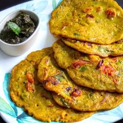 A picture of Spicy wheat pancake.