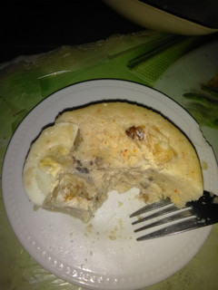 A picture of Coconut cream Moin Moin. (Coconut milk pudding.).
