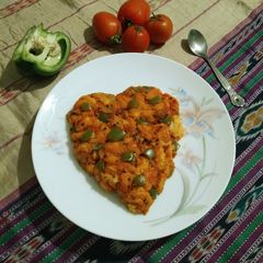 A picture of Bread Upma.