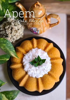 Foto resep Apem Gula Merah