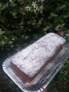 Una foto de Budín de banana split facilísimo
