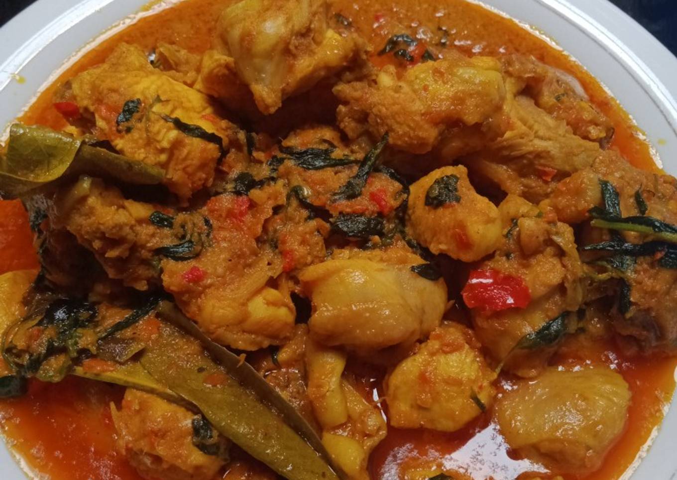 Rica rica ayam pedas