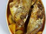 يخنة السمك والباذنجان المدخن🐟🍆