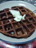 Chaffle de chocolate