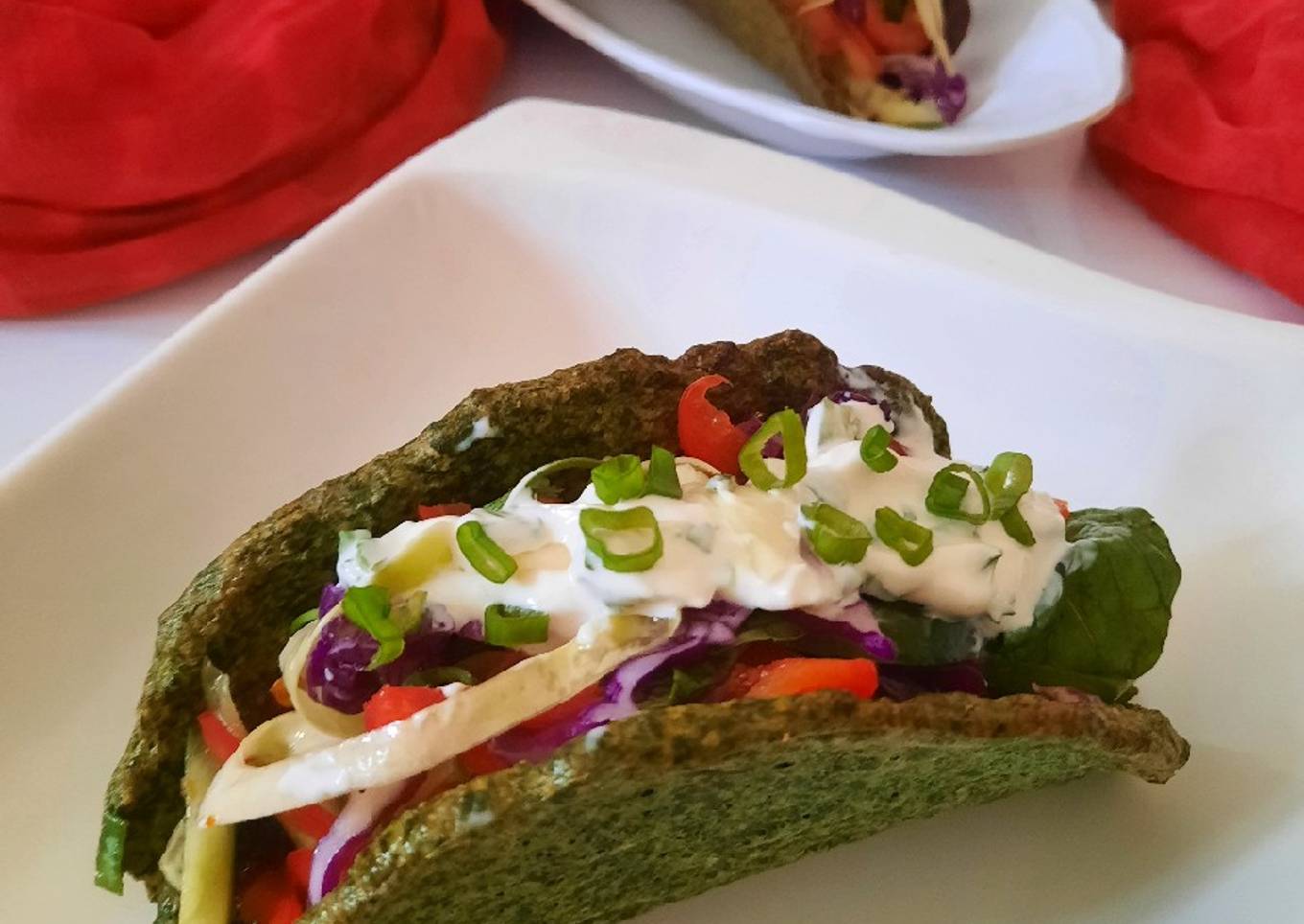 Keto taco for breakfast