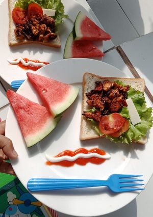 Foto resep Grilled Chicken Sandwich