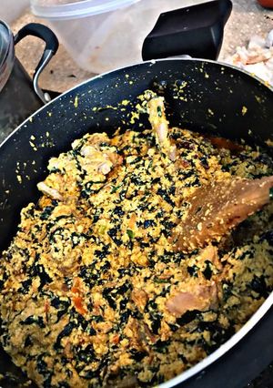 A picture of Egusi Soup.
