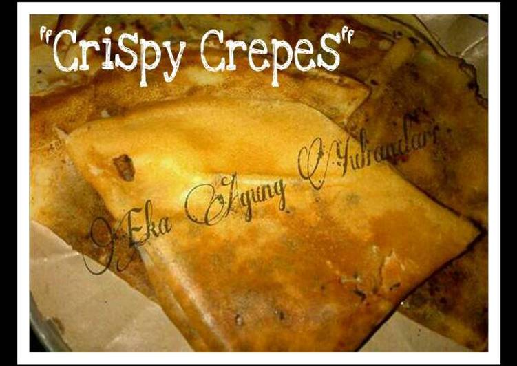 Crispy Crepes (step by step)