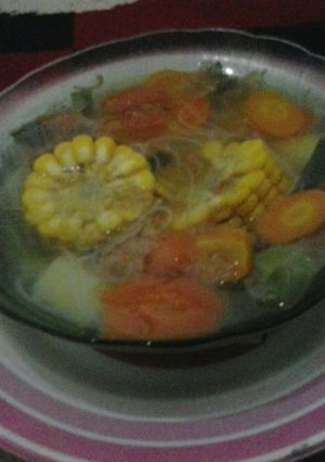 Foto resep Sop Sohun Warna-Warni