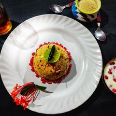 A picture of Shamak khichdi.