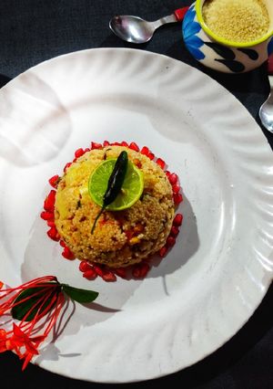 A picture of Shamak khichdi.