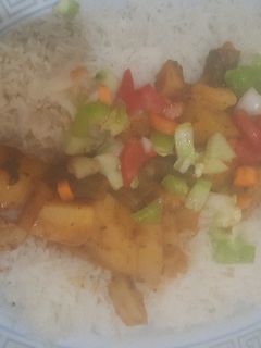 صورة لوصفة رز بالخضروات