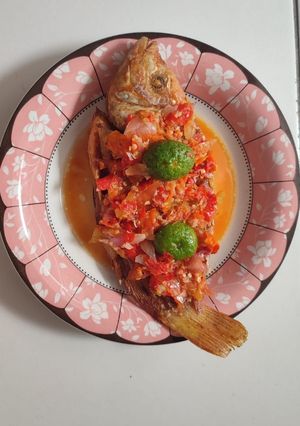 Foto resep Pecak ikan nila