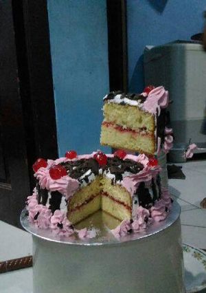 Foto resep Bolu jadul 4 telur (tart pertama)