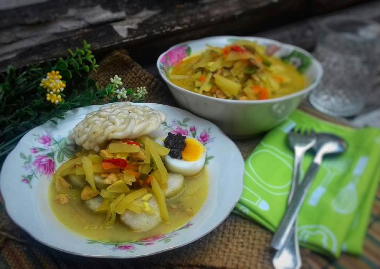 Lontong Sayur Pepaya #pr_masakbuahsih