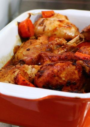 Una foto de ¿Cómo preparar pollo al horno con Barbacoa?