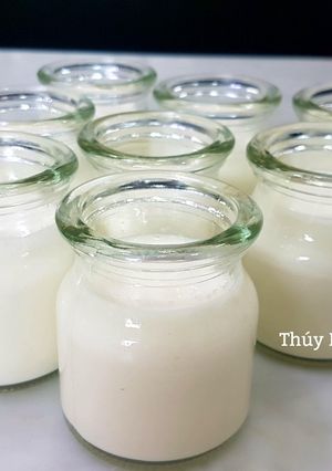 Hình của món Sữa chua không đường.