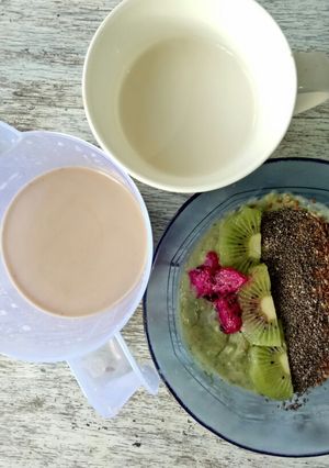 Foto resep Almond Milk Plain & Chocholate