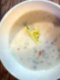 Simple clam chowder