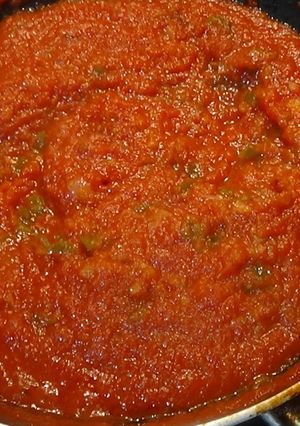 Una foto de Salsa de tomate
