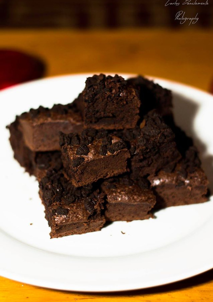 Una foto de Brownie de chocolate