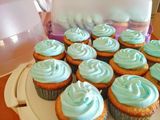 Cupcakes de dulce de leche y merengue 