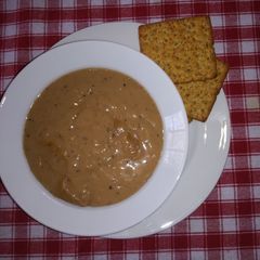 A picture of Cheese soup.