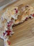 Himbeer-Cookies mit weißer Schokolade 🍪