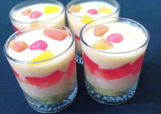 Easiest Way to Make Exotic Fruits Cocktail Custard for Dinner Food