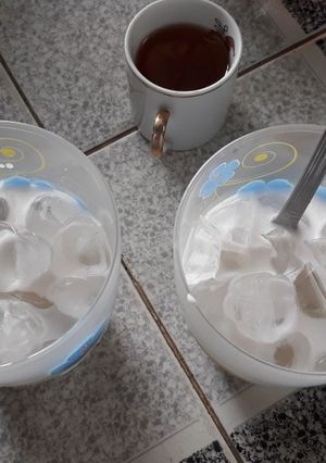Hình của món Chè đác nước cốt dừa.