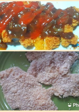 Foto resep Chicken Katsu Saos Teriyaki