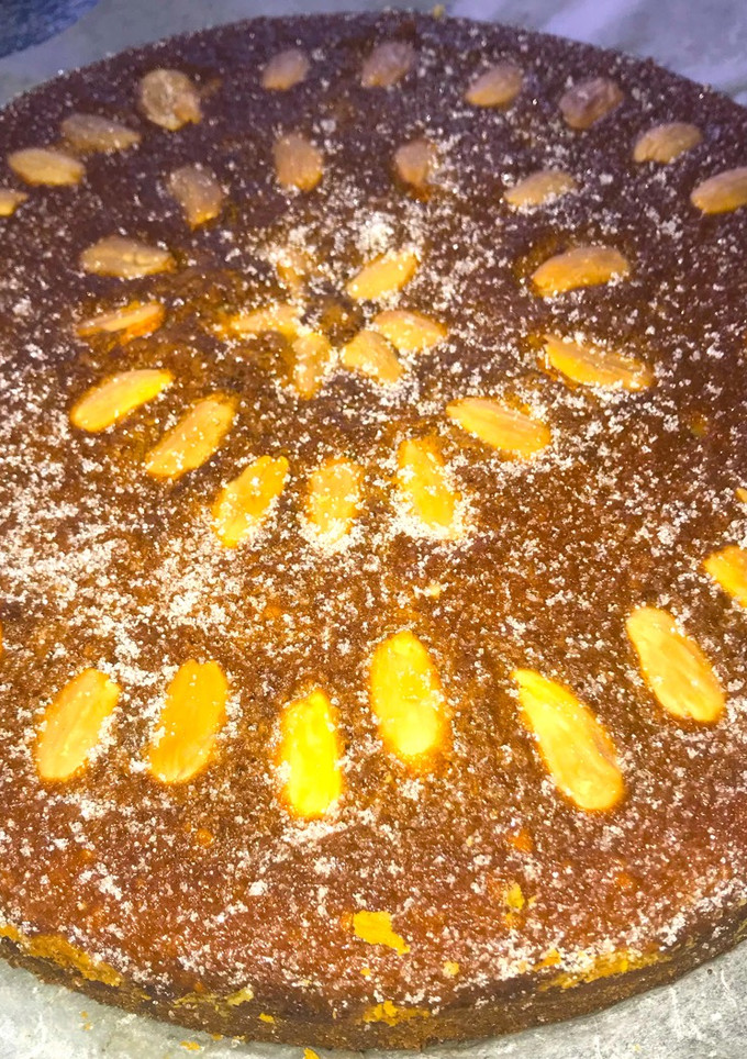 Una foto de Bizcocho de Calabaza y Almendras