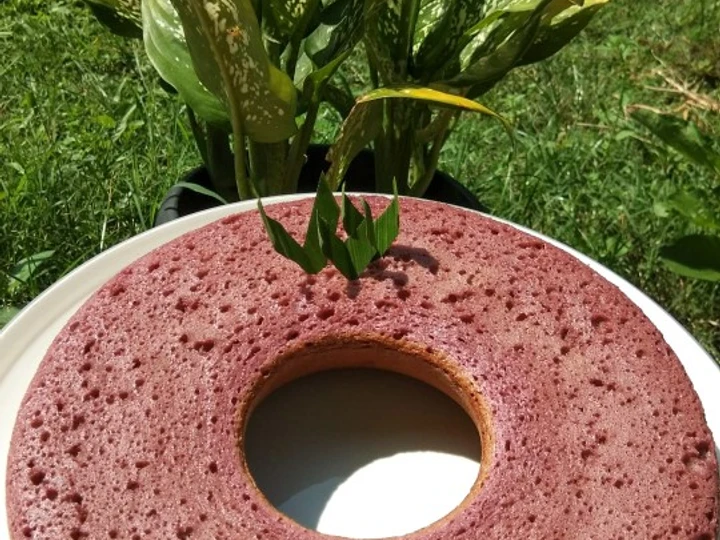 Langkah Mudah untuk Membuat Resep Chiffon cake ubi ungu yang Bisa Manjain Lidah Anti Ribet, Lezat Sekali