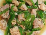 ไก่ผัดพริกหยวก