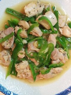 รูปของ ไก่ผัดพริกหยวก