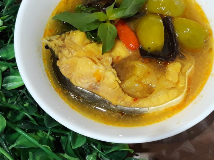 Resep PINDANG PATIN segar pakai nanas tomat kemangi jamur kuping Anti Gagal