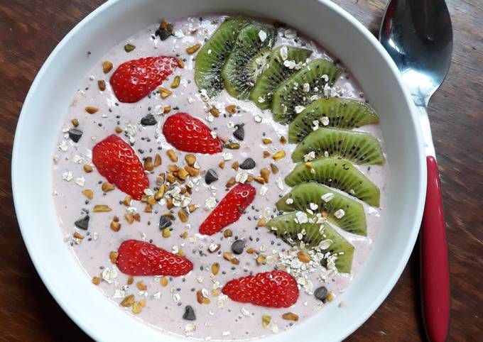 ☆Smoothie Bowl aux Fraises☆