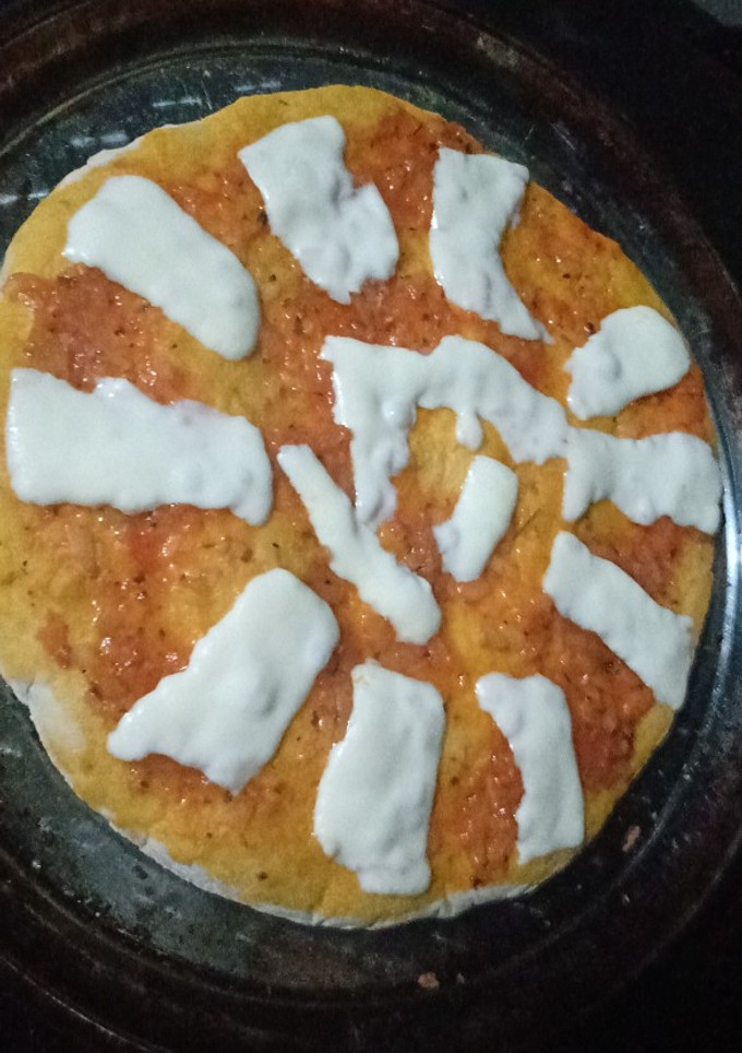 Una foto de Pizza casera