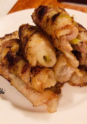 小黃瓜豬肉捲 的食譜成品照片