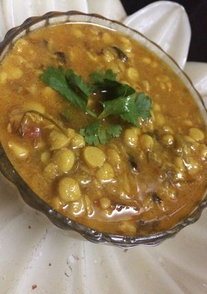A picture of CHANA DAAL WITH LAUKI(bottle gourd).