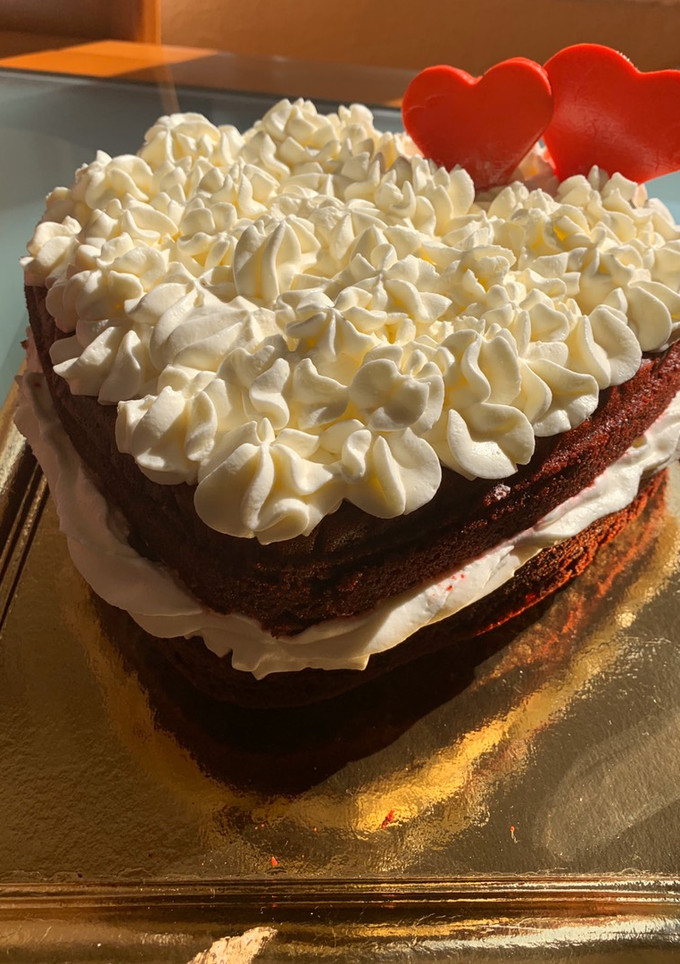 Una foto de Tarta terciopelo rojo para San Valentín