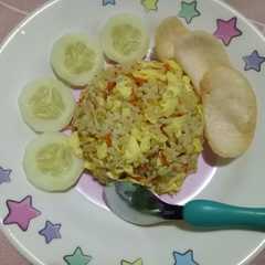 รูปของ Nasi Goreng Simple - Kesukaan Toddler